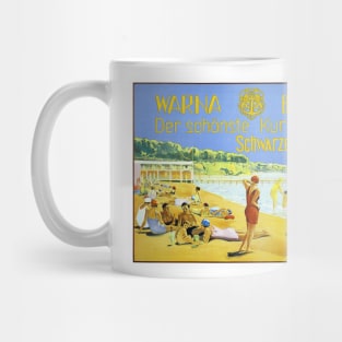 Vintage Travel Poster Varna Bulgaria Mug